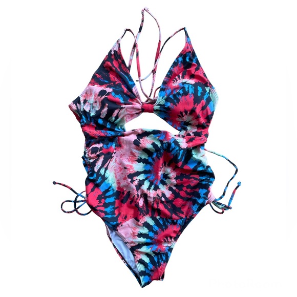 Tie-Dye Cutour Monokini Nwot - Picture 6 of 7